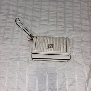 Victoria's Secret White Woven Clutch